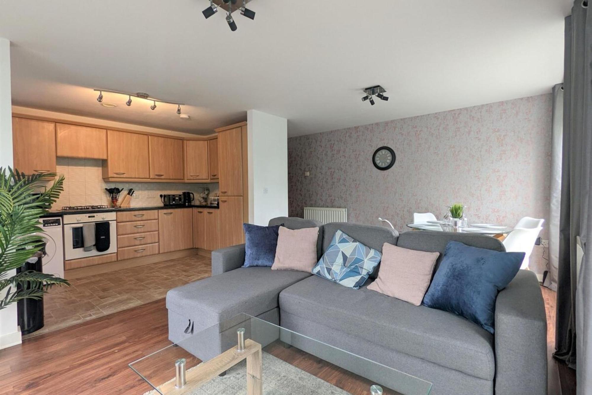 Beautiful & Homely 2Bd Flat - Manchester! Luaran gambar